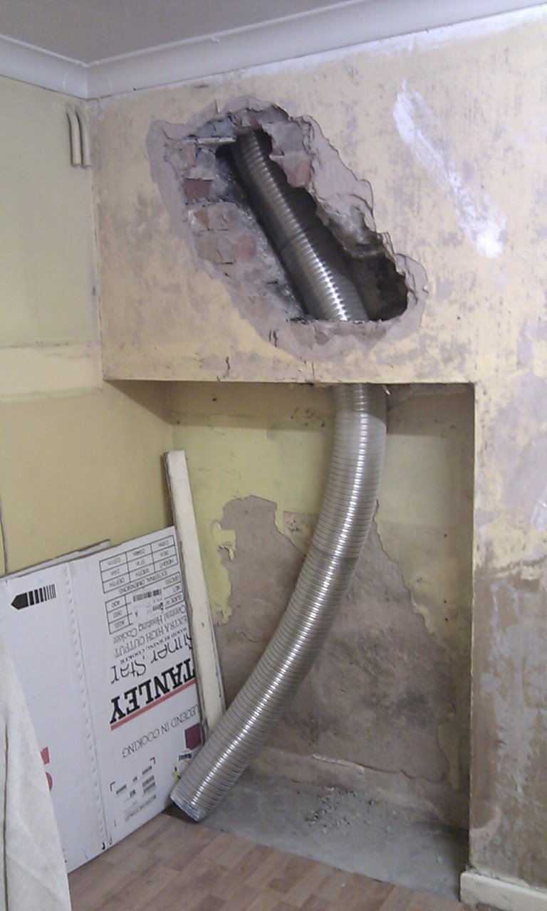 How To Fit A Chimney Flue Liner And What To Do If It Gets Stuck ...